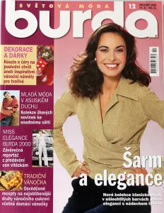 Burda 12/2000 - časopis se střihy v češtině