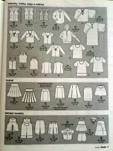 Burda 6/2005 - přehled modelů 2