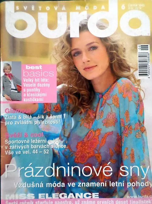 Burda 6/2005 - časopis se střihy v češtině