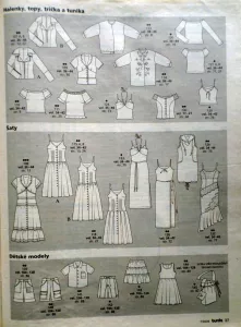 Burda 7/2006 - přehled modelů 2