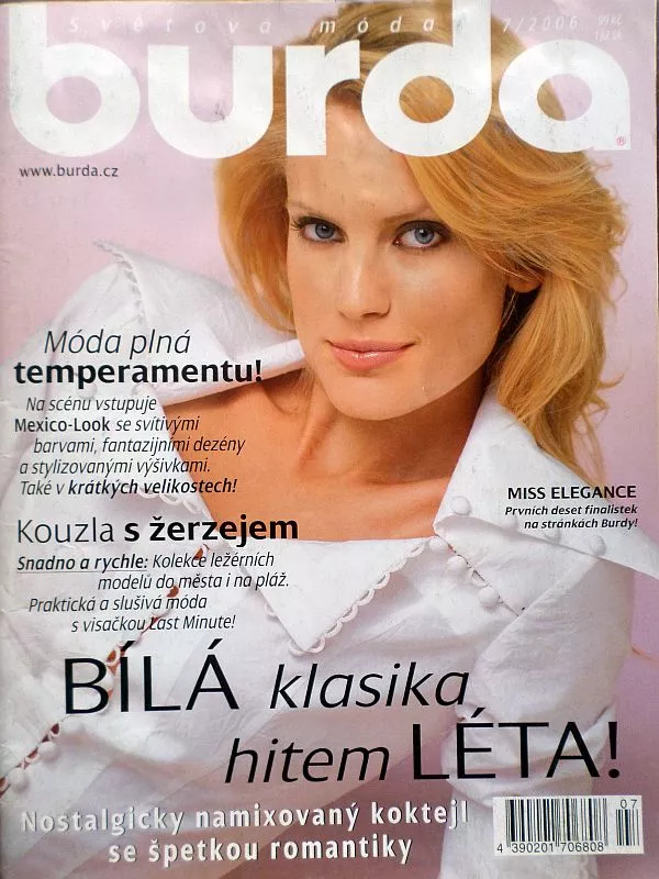 Burda 7/2006 - časopis se střihy v češtině