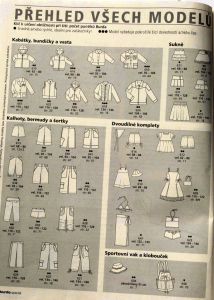 Burda - Móda pro děti 3/2005 - přehled modelů