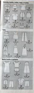 Burda - Móda pro děti 3/2005 - přehled modelů