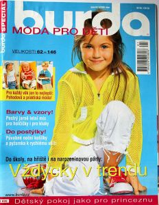 Burda - Móda pro děti 3/2005 - časopis se střihy