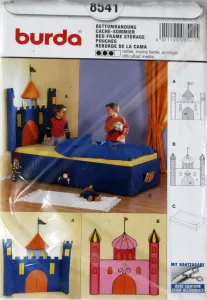 Dětský hrad za postel 