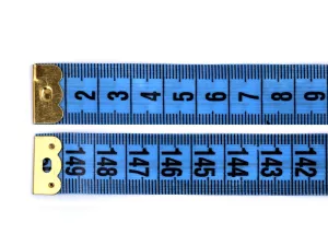 Metr krejčovský 150 cm složený