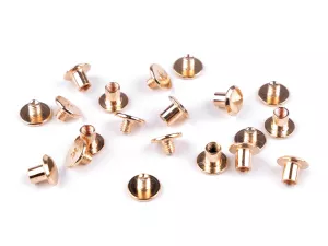 Nýt šroubovací sedlářský Ø10 mm - růžové zlato