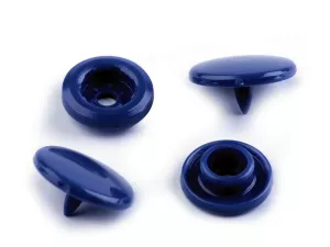 Patentky plastové / stiskací knoflíky vel. 18" - modrá námořnická