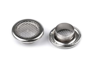 Průchodky s podložkou vnitřní Ø6 mm / vnější Ø10,8 mm s mřížkou