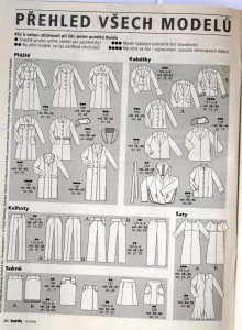 Burda 10/2005 - přehled modelů 1