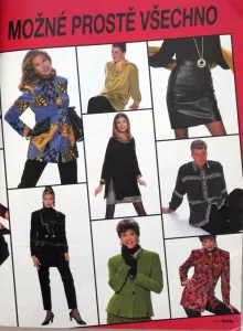 Burda 11/1992 - časopis se střihy v češtině