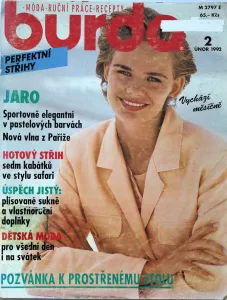 Burda 2/1992 - časopis se střihy v češtině