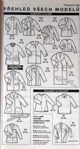 Burda 9/1995 - přehled modelů
