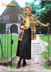 Burda - Halenky, sukně, kalhoty 3,4/1998 - ukázka modelů