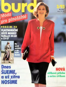 Burda - Móda pro plnoštíhlé 3/1993 -CZ-