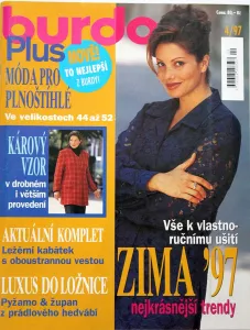 Burda pro plnoštíhlé 4/1997 - časopis se střihy v češtině
