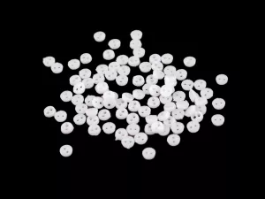 Knoflíček mini pro panenky, postavičky Ø4 mm - bílá