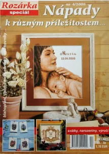Nápady k různým příležitostem 4/2008 -CZ- křížková výšivka