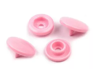 Patentky plastové vel. 18" - růžová světlá