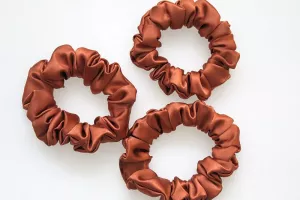 Scrunchies gumičky hnědé