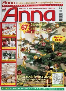 Anna 12/2002 -CZ- ruční práce - časopis s přílohou