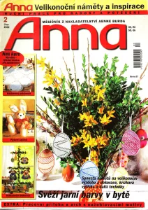 Anna 2/2002 -CZ- ruční práce - časopis s přílohou