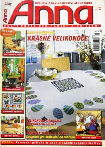 Anna 4/2003 -CZ- ruční práce - časopis s přílohou