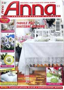 Anna 5/2003 -CZ- ruční práce - časopis s přílohou
