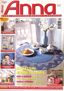Anna 7/2003 -CZ- ruční práce - časopis s přílohou