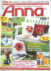 Anna 8/2002 -CZ- ruční práce - časopis s přílohou
