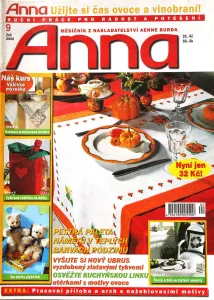 Anna 9/2002 -CZ- ruční práce - časopis s přílohou