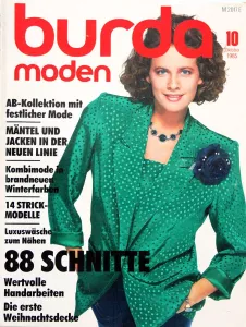 Burda 10/1985 -N- RETRO 
