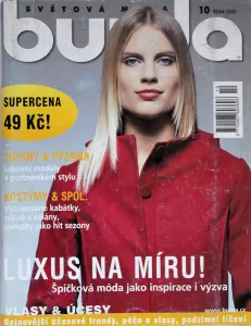 Burda 10/2003 -CZ- časopis se střihovou přílohou