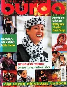 Burda 11/1997 -CZ- časopis se střihy