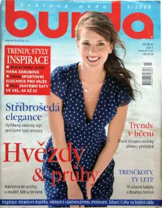 Burda 3/2009 -CZ- časopis se střihovou přílohou