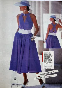 Burda 6/1987 -N- RETRO - ukázka z časopisu 1