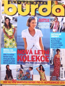 Burda 6/1998 -CZ- časopis se střihovou přílohou Burda 6/1998 -CZ- časopis se střihovou přílohou