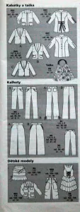 Burda 6/2007 - přehled střihů 2