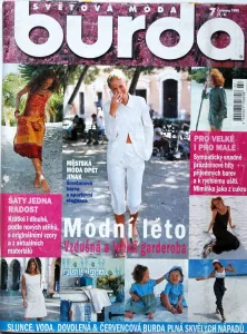 Burda 7/1999 -CZ- časopis se střihy
