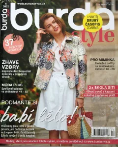 Burda 8/2021 -CZ- časopis se střihy