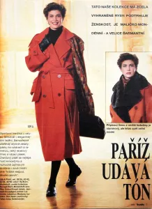 Burda 9/1992 -CZ- ukázka z časopisu 1