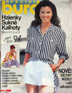 Burda - Halenky, sukně, kalhoty 1-2/1994 -CZ- časopis se střihy
