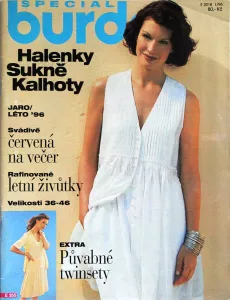 Burda - Halenky, sukně, kalhoty 1,2/1996 -CZ- časopis se střihy