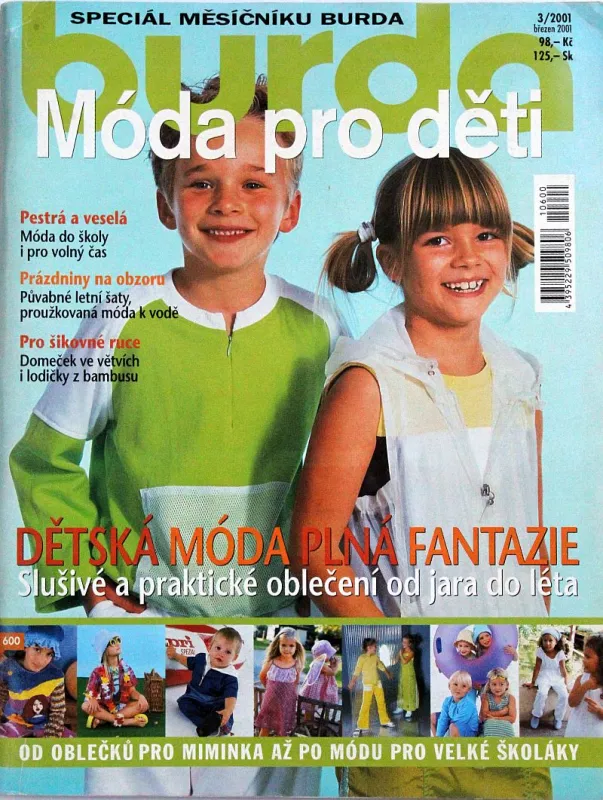 Burda - Móda pro děti 3/2001 -CZ-