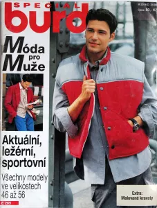 Burda - Móda pro muže E265 -CZ- časopis se střihy