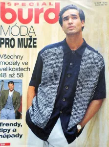 Burda - Móda pro muže E316  -CZ-