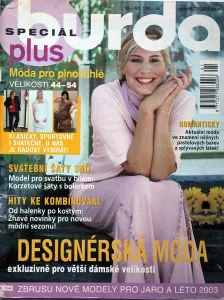 Burda - Móda pro plnoštíhlé 2/2003 -CZ- časopis se střihy