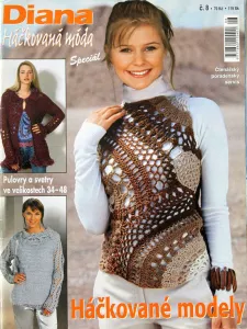 Diana - Háčkovaná móda č. 8 -CZ- Háčkované modely