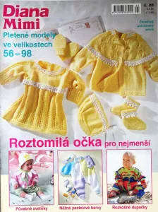 Diana MIMI - Pletené modely ve velikostech: 56-98 -CZ-