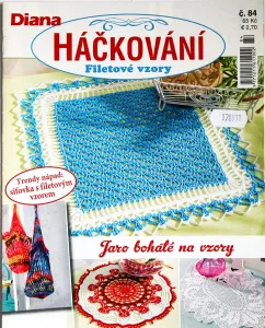 Filetové háčkování č. 84 -CZ-